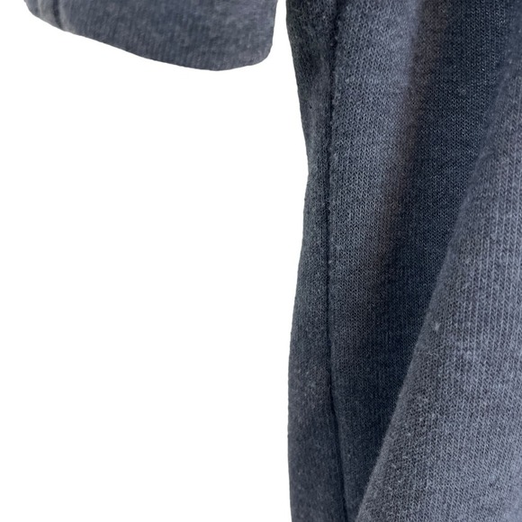 Avi­a­tor Na­tion 5-Stripe Full Zip Hood­ie Sweatshirt Charcoal Blue Size S - Picture 4 of 12